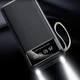 Зовнішній акумулятор Power bank TORIMA TRM-1021 20000 mAh із вбудованими кабелями Micro-USB/Type-C/Lightning iPhone/USB Чорний - зображення 7