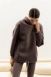 Жіноча толстовка оверсайз з флісу Seventeen L-XL Моко (2000000182605) - изображение 2
