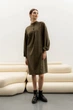 Жіноча замшева сукня Seventeen XXL-3XL Хакі (2000000183275) - зображення 10
