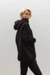 Жіноча толстовка оверсайз з флісу Seventeen XXL-3XL Чорний (2000000182704) - изображение 3
