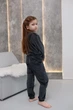 Детский велюровый костюм р.152 серый - изображение 2