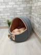 Будинок лежанка для котів та собак Animals_joy Корзина S 34*34 см (237) - зображення 7