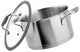 Каструля Vinzer Profi Series 3,4 л з кришкою 20 см 50184 - зображення 2