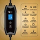 Зарядка для електромобіля Feyree 3.5 кВт, 16A, GB/T - Cat-EV-F8 кабель 3,5 м - зображення 3