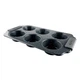 Форма для мафінів Vinzer Dolci Line з силіконовими ручками 30.5x17.8x3.5 см 6 шт (50785) - зображення 4