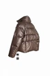 Куртка женская Lady Yep 30083 пуффер короткая глянцевая M коричневая - изображение 7