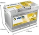 Автомобільний акумулятор Varta Silver Dynamic AGM 70А Єв (-/+) A7 (E39) (760EN) (570901076) - зображення 4