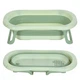 Ванна дитяча El Camino PLUS Pale Green складана з термометром Зелена (ME 1151) - зображення 4