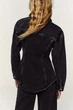 Приталена джинсова куртка z1975 Zara 6147/171 M Чорна (06147171800М) - изображение 3