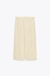Спідниця міді zw collection зі шнурками Zara 8591/057 L Бежева (08591057721L) - зображення 9