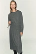 М’яка сукня з широким паском Zara 5039/859 S Сіра (05039859803S) - изображение 2