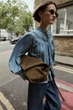 Джинсова сорочка оверсайз із м’якої тканини Zara 9942/157 S Синій (09942157427S) - изображение 5