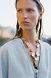 Коротка сорочка з мереживом Zara 8086/730 XL Блакитна (08086730403XL) - изображение 2