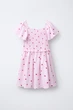 Сукня з принтом у смужку та сердця Zara 1681/705 158см Рожева (01681705620156) - изображение 1