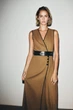 Лляна сукня-міді з поясом Zara 8651/379 S Коричнева (08651379745S) - зображення 5