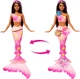 Лялька Barbie Fantastic fashion Квіткова магія Брюнетка русалка - зображення 4