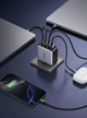 Зарядний пристрій UGREEN Nexode 200W GaN 4 порти 3xUSB-C и USB-A PD - зображення 4