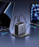 Зарядний пристрій UGREEN Nexode 200W GaN 4 порти 3xUSB-C и USB-A PD - зображення 5