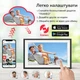 Цифровая фоторамка Frameo 10.1 дюймов 32Gb встроенной памяти с сенсорным управлением WiFi электронная рамка для фото подарка приложение FRAMEO сенсорный экран 1280x800 HD IPS интерактивный фотоальбом - изображение 10