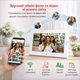 Цифровая фоторамка Frameo 10.1 дюймов 32Gb встроенной памяти с сенсорным управлением WiFi электронная рамка для фото белая приложение FRAMEO сенсорный экран 1280x800 HD IPS интерактивный подарок фотоальбом белая - изображение 9