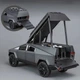 Машинка на радиоуправлении для кемпинга JRC-C8817 Camp 1:18 Tesla Cybertruck RC Black – Гоночный автомобиль, Внедорожник, 4WD, до 10 км/ч, до 30 мин., до 25 м - изображение 2