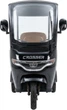Электроскутер Трехколесный Crosser TR7 VAGON (1000W, 72V,24Ah) Черный - изображение 2
