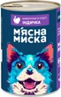 Вологий корм м'ясні шматочки в соусі з індичкою для дорослих собак М’ясна Миска 1240 г (92116) - изображение 1