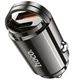 Зарядне автомобільне HOCO DZ7 (USB QC3.0+Type-C PD20W) швидка зарядка в машину для пристроїв Сірий - изображение 3