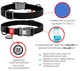 Нашийник для собак WAUDOG Waterproof з QR паспортом, водостійкий, пластикова пряжка-фастекс із замком 34-49 см 25 мм Салатовий (27725) - зображення 4