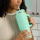 Термочашка с соломинкой Contigo 40oz Streeterville Tumbler Stainless Steel 1.18 л Reef - изображение 3