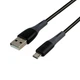 Кабель для зарядки и обмена данными USB Ridea RC-SI35 SiliconePro 60W (20V/3A) USB/МicroUSB 1 метр Черный - изображение 6