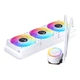 Система водяного охолодження процесору JONSBO TG-360 White 300W TDP - зображення 2