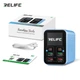 Швидкий зарядний пристрій RELIFE Q4 / 2xUSB QC / 2xType-C PD / TFT дисплей / 72W Max / Blue - зображення 10