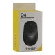 Беспроводная компьютерная мышь TWolf Q4 2.4G, черная - изображение 3
