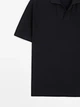 Поло мужское Massimo Dutti knit cotton L темно-синий - изображение 7