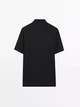Поло мужское Massimo Dutti knit cotton L темно-синий - изображение 8