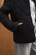 Куртка стьобана OW 034 2602050293507 M/L Чорний - изображение 5