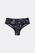 Женские хлопковые трусы бразилианы с принтом Giulia JOLLY PRINTS 2232/60 S Multicolor-abstract print, комфортные трусики, нижнее белье повседневное - изображение 2
