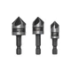 Набор зенкеров, 3 шт. (12, 16, 19 мм) INTERTOOL SD-5005 - изображение 3