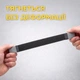 Эластичный ремень-органайзер для багажника 80 см LOW Car Organizer 7XL, липучка, 3 секции, черный - изображение 4