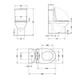 Унитаз напольный Qtap Jay Eco Ultra Quiet с сидением Soft-close 640x360x835 мм QTJAY27W48749 White - изображение 2