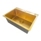 Мойка Mixxus MH5843 Micro Decor Brushed Gold (3.0/0.8) из нерж. стали (цвет матовое золото) (MI8218) - изображение 5