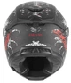 Мотошолом Exklusiv Goliath Raptor матовий чорний/червоний, XL - изображение 4
