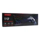 Игровая клавиатура TWolf T17 снабжена переключателями типа LED Blue Switch,технологии Anti-ghosting (Multi Keys) кабель 1.5 метра Black - изображение 3