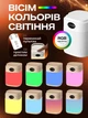 Ночник на аккумуляторе настольный светильник с часами детский беспроводной аккумуляторный VMHouse светодиодный led фонарь настольная лампа в спальню для чтения с пультом ДК 8 цветов (0280-0001) - изображение 4