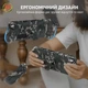 Захисний чохол-бампер JYS з підставкою та кришкою екрана для Steam Deck і Steam Deck OLED, камуфляж - зображення 6