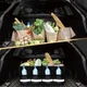 Автомобильный органайзер для багажника с крышкой Xtrobb 50 л ткань Oxford 600D металлические ручки 59 x 30 x 35 см (21849) - изображение 2