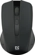 Мишка Defender Accura MM-935 бездротова, 4 кн. до 1600 dpi, чорна - изображение 1