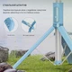 Селфи-палка штатив Atumtek 1.4 м, выдвижной алюминиевый трипод с bluetooth-пультом для смартфонов, голубой - изображение 7