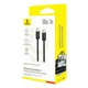 Кабель Type-C на Type-C Baseus Dynamic 4 Series Fast Charging Data Cable (1m, 100W, 5A, 480 Mbps). Black - изображение 5
